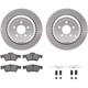 Purchase Top-Quality DYNAMIC FRICTION COMPANY - 4512-63222 - Rear Disc Brake Kit pa5