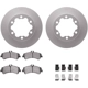Purchase Top-Quality DYNAMIC FRICTION COMPANY - 4512-63223 - Rear Disc Brake Kit pa5