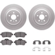 Purchase Top-Quality DYNAMIC FRICTION COMPANY - 4512-63235 - Rear Disc Brake Kit pa5