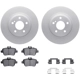 Purchase Top-Quality DYNAMIC FRICTION COMPANY - 4512-63242 - Rear Disc Brake Kit pa1