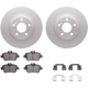 Purchase Top-Quality DYNAMIC FRICTION COMPANY - 4512-63242 - Rear Disc Brake Kit pa5