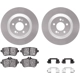 Purchase Top-Quality DYNAMIC FRICTION COMPANY - 4512-63243 - Rear Disc Brake Kit pa4