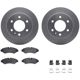 Purchase Top-Quality DYNAMIC FRICTION COMPANY - 4512-63245 - Rear Disc Brake Kit pa1
