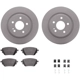 Purchase Top-Quality DYNAMIC FRICTION COMPANY - 4512-63253 - Disc Brake Kit pa3