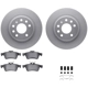 Purchase Top-Quality DYNAMIC FRICTION COMPANY - 4512-65041 - Rear Disc Brake Kit pa1