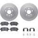 Purchase Top-Quality DYNAMIC FRICTION COMPANY - 4512-65051 - Rear Disc Brake Kit pa1