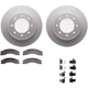 Purchase Top-Quality DYNAMIC FRICTION COMPANY - 4512-67146 - Rear Disc Brake Kit pa2