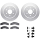 Purchase Top-Quality DYNAMIC FRICTION COMPANY - 4512-67158 - Rear Disc Brake Kit pa1