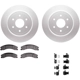 Purchase Top-Quality DYNAMIC FRICTION COMPANY - 4512-67158 - Rear Disc Brake Kit pa5