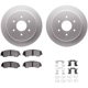 Purchase Top-Quality DYNAMIC FRICTION COMPANY - 4512-67159 - Rear Disc Brake Kit pa4