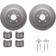 Purchase Top-Quality DYNAMIC FRICTION COMPANY - 4512-68019 - Rear Disc Brake Kit pa4