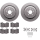 Purchase Top-Quality DYNAMIC FRICTION COMPANY - 4512-68023 - Rear Disc Brake Kit pa5