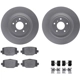 Purchase Top-Quality DYNAMIC FRICTION COMPANY - 4512-68030 - Rear Disc Brake Kit pa1