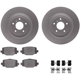 Purchase Top-Quality DYNAMIC FRICTION COMPANY - 4512-68030 - Rear Disc Brake Kit pa5