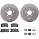 Purchase Top-Quality DYNAMIC FRICTION COMPANY - 4512-72080 - Ensembre de disques de frein arrière pa5