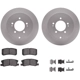 Purchase Top-Quality DYNAMIC FRICTION COMPANY - 4512-72082 - Rear Disc Brake Kit pa4