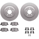 Purchase Top-Quality DYNAMIC FRICTION COMPANY - 4512-72083 - Rear Disc Brake Kit pa5