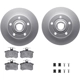 Purchase Top-Quality DYNAMIC FRICTION COMPANY - 4512-73079 - Rear Disc Brake Kit pa1