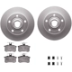 Purchase Top-Quality DYNAMIC FRICTION COMPANY - 4512-73079 - Rear Disc Brake Kit pa2