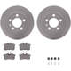 Purchase Top-Quality Rear Disc Brake Kit by DYNAMIC FRICTION COMPANY - 4512-73098 pa3