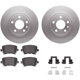 Purchase Top-Quality DYNAMIC FRICTION COMPANY - 4512-73110 - Rear Disc Brake Kit pa3