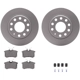 Purchase Top-Quality DYNAMIC FRICTION COMPANY - 4512-73125 - Disc Brake Kit pa1