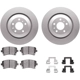 Purchase Top-Quality DYNAMIC FRICTION COMPANY - 4512-73127 - Rear Disc Brake Kit pa3