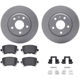 Purchase Top-Quality DYNAMIC FRICTION COMPANY - 4512-73132 - Rear Disc Brake Kit pa1