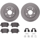 Purchase Top-Quality DYNAMIC FRICTION COMPANY - 4512-73132 - Rear Disc Brake Kit pa4