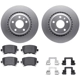 Purchase Top-Quality DYNAMIC FRICTION COMPANY - 4512-73136 - Rear Disc Brake Kit pa1