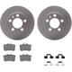 Purchase Top-Quality DYNAMIC FRICTION COMPANY - 4512-74094 - Rear Disc Brake Kit pa2