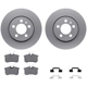 Purchase Top-Quality DYNAMIC FRICTION COMPANY - 4512-74110 - Rear Disc Brake Kit pa1