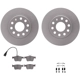 Purchase Top-Quality DYNAMIC FRICTION COMPANY - 4512-74131 - Rear Disc Brake Kit pa4