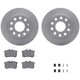 Purchase Top-Quality DYNAMIC FRICTION COMPANY - 4512-74137 - Rear Disc Brake Kit pa1