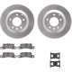 Purchase Top-Quality DYNAMIC FRICTION COMPANY - 4512-74145 - Rear Disc Brake Kit pa3