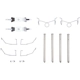 Purchase Top-Quality DYNAMIC FRICTION COMPANY - 4512-75022 - Rear Disc Brake Kit pa2