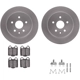 Purchase Top-Quality DYNAMIC FRICTION COMPANY - 4512-75042 - Rear Disc Brake Kit pa3