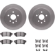 Purchase Top-Quality DYNAMIC FRICTION COMPANY - 4512-75047 - Rear Disc Brake Kit pa5