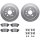 Purchase Top-Quality DYNAMIC FRICTION COMPANY - 4512-75049 - Rear Disc Brake Kit pa1