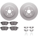 Purchase Top-Quality DYNAMIC FRICTION COMPANY - 4512-75054 - Rear Disc Brake Kit pa2