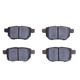 Purchase Top-Quality DYNAMIC FRICTION COMPANY - 4512-75054 - Rear Disc Brake Kit pa4
