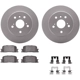 Purchase Top-Quality DYNAMIC FRICTION COMPANY - 4512-76103 - Rear Disc Brake Kit pa3