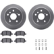 Purchase Top-Quality DYNAMIC FRICTION COMPANY - 4512-76106 - Rear Disc Brake Kit pa1