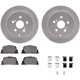 Purchase Top-Quality Rear Disc Brake Kit by DYNAMIC FRICTION COMPANY - 4512-76119 pa2