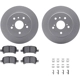 Purchase Top-Quality DYNAMIC FRICTION COMPANY - 4512-76120 - Rear Disc Brake Kit pa1