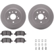 Purchase Top-Quality DYNAMIC FRICTION COMPANY - 4512-76120 - Rear Disc Brake Kit pa2