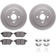 Purchase Top-Quality Rear Disc Brake Kit by DYNAMIC FRICTION COMPANY - 4512-76153 pa4