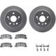 Purchase Top-Quality DYNAMIC FRICTION COMPANY - 4512-76161 - Rear Disc Brake Kit pa1
