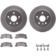 Purchase Top-Quality DYNAMIC FRICTION COMPANY - 4512-76161 - Rear Disc Brake Kit pa4