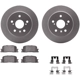 Purchase Top-Quality Rear Disc Brake Kit by DYNAMIC FRICTION COMPANY - 4512-76162 pa2